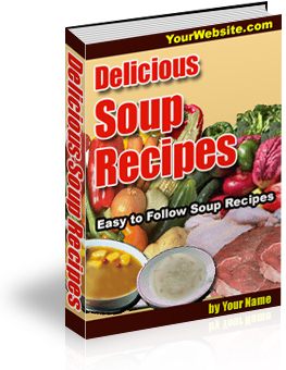 Big Cover - Delicious Soup Recipes
